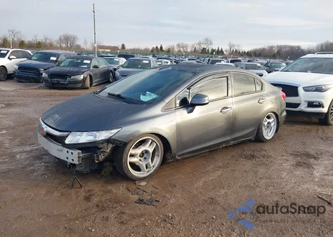 2012 Honda Civic Ex-L z USA, uszkodzony, nr VIN 19XFB2F93CE052157